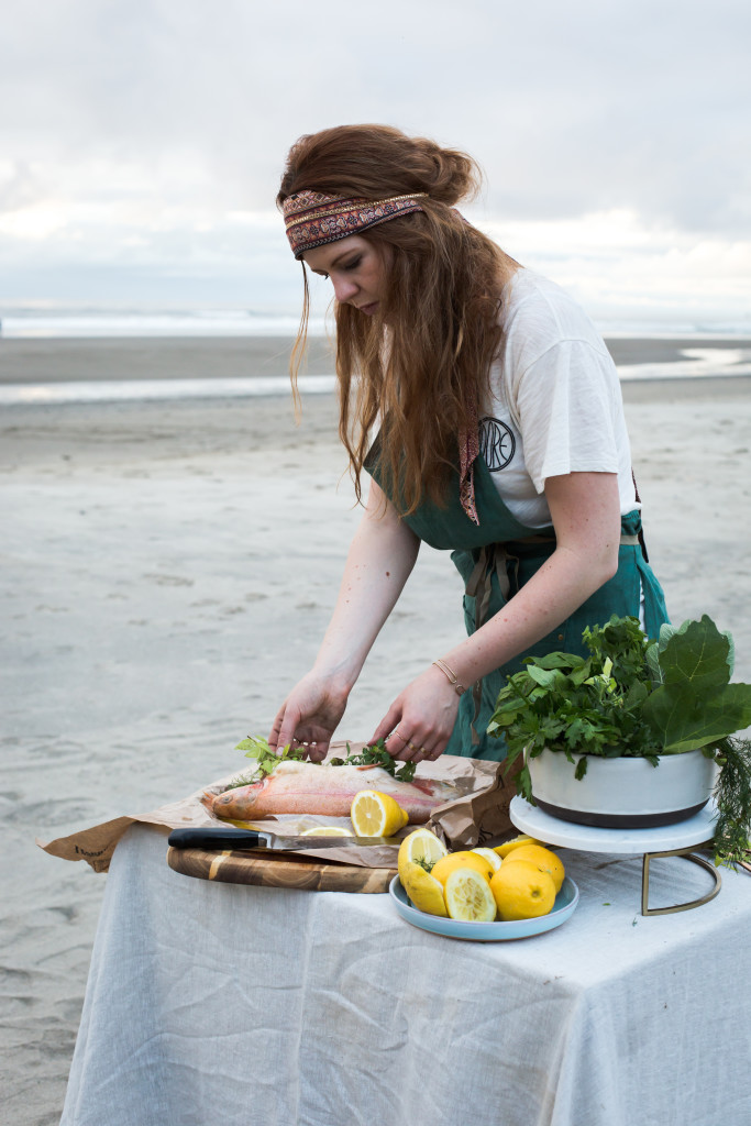 ohhoneybakes.com // thyme butter and lemon cake + an evening on the oregon coast