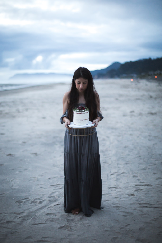 ohhoneybakes.com // thyme butter and lemon cake + an evening on the oregon coast